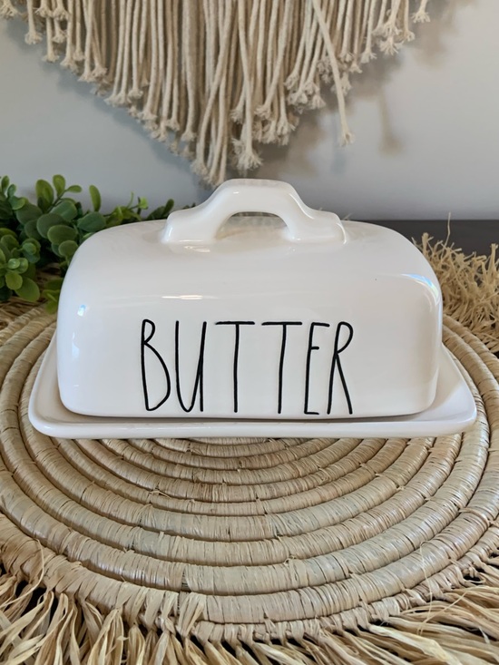 Rae Dunn Other - RAE DUNN BUTTER Clay LL Butter Dish